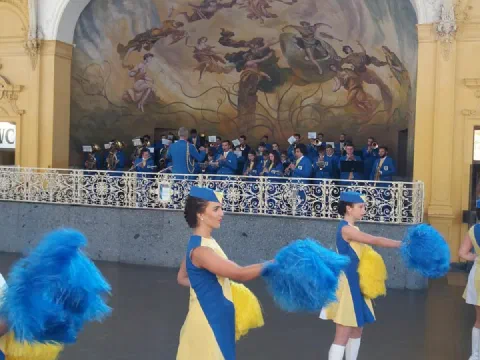 Vystoupení na Kolonádě v Mariánských Lázních (2021), fotografie 1/2