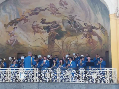 Vystoupení na Kolonádě v Mariánských Lázních (2021), fotografie 2/2